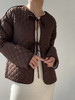VC｜HHD25017 Susy quilted jacket [ 外套 藕色 / 藏青 ]【HOLIDAY】 商品缩略图12