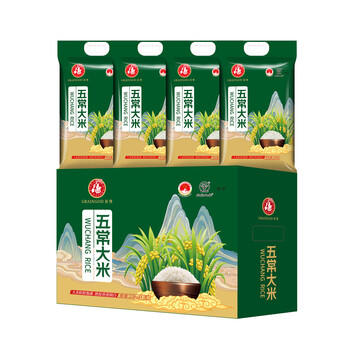 谷尊五常大米20斤绿色礼盒箱装香稻米东北香米黑土地种植新米节日送礼 /粮油调味 /米 /稻花香米 商品图5