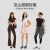 科里芙夏季紧身显瘦短袖女辣妹短款修身上衣健身休闲内搭T恤 商品缩略图4