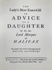 限量350册 1927年 哈利法克斯侯爵《淑女的新年礼物（给女儿的箴言）》 塞恩斯伯里木版画插图 布面精装大16开 商品缩略图3