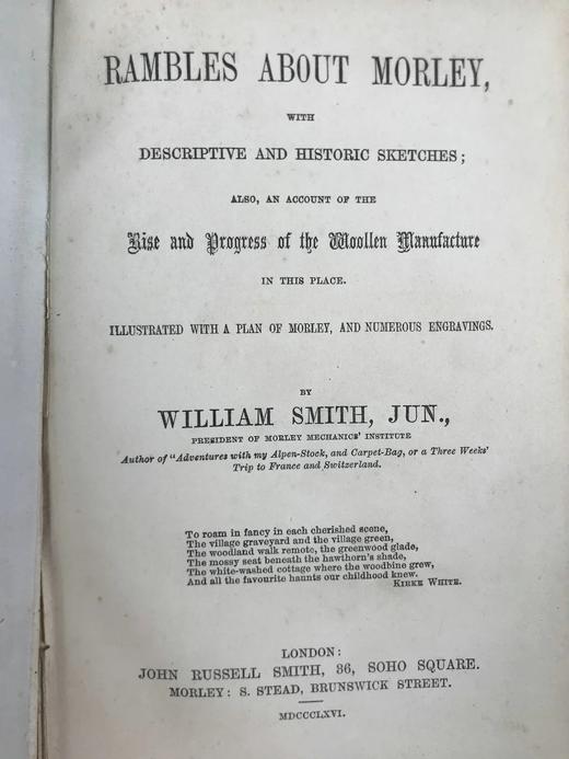 1866年 漫步莫利 约20幅精美版画插图 漆布精装32开 商品图2