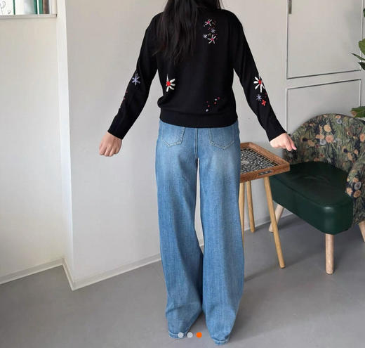 原单正品播家牛仔裤直筒裤 商品图2