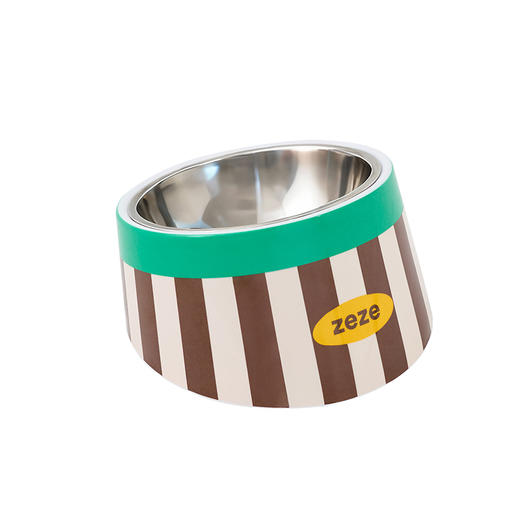 复古条纹宠物金属碗 -B（包邮） 商品图5