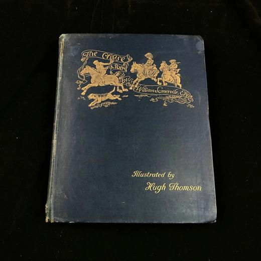 1896年 威廉·萨默维尔《追逐》 休·汤姆森约10余幅精美插图 漆布精装大32开 商品图2