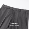 【瞬间凉感】圣得西高级垂坠感西裤2026男款春季修身商务绅士长裤 商品缩略图6