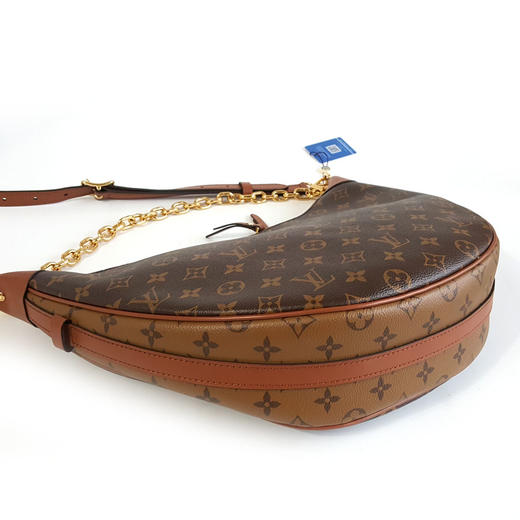 【98新】LV路易威登LOOP HOBO手袋M46311老花拼色款LOOP HOBO大月亮单肩斜挎包女士230226NJM01 商品图6