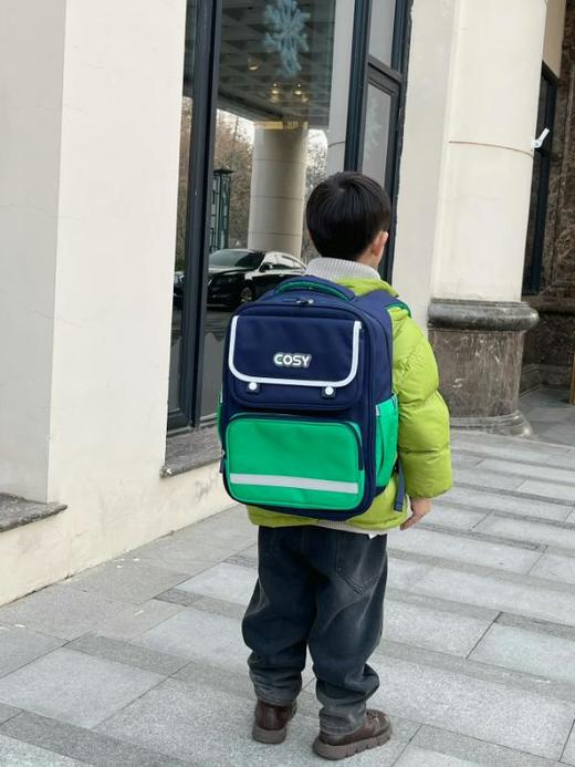 直发【1-6年级】星旅款 壹鹿童英伦风减负护脊书包三件套 商品图4