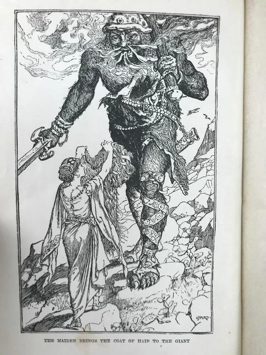 1922年 安德鲁·朗格《粉色童话书》 数十幅精美插图 漆布精装32开 商品图3