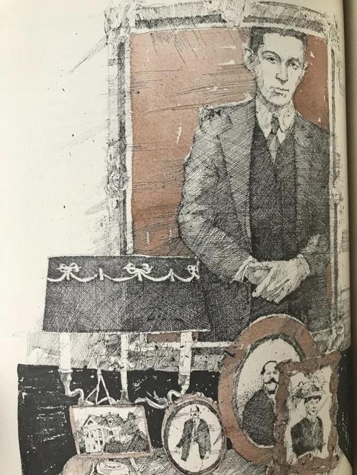 福克纳《喧哗与骚动》 约6幅插图 精装大32开 商品图6