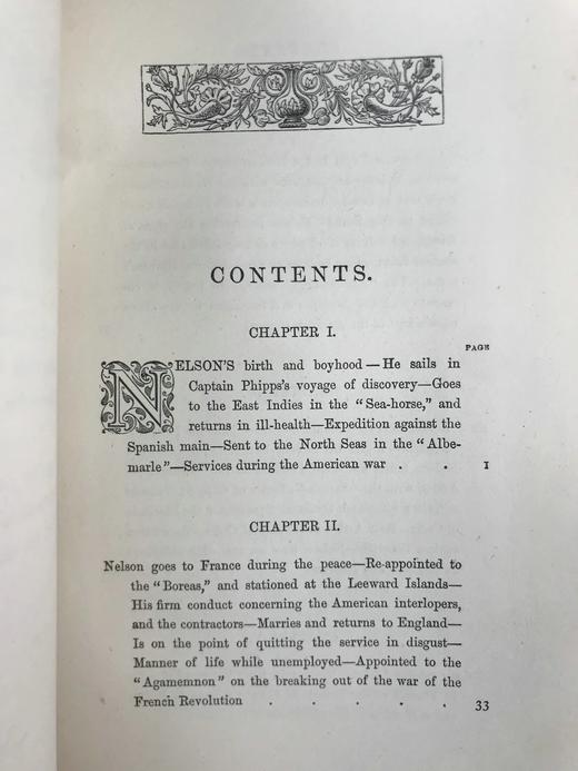 1883年 罗伯特·骚塞《纳尔逊传》 12幅插图 真皮精装大32开 商品图4