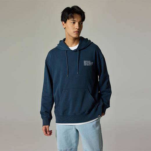 Dickies男士字母印花连帽卫衣 简约百搭舒适卫衣 男女同款卫衣 DK0A868J 商品图8