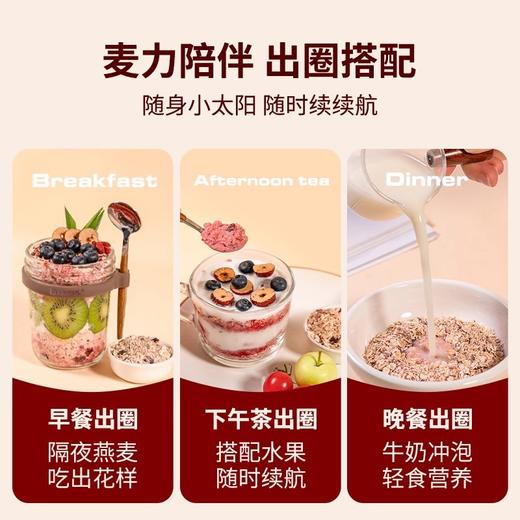 【以红养红❗元气十足】泰城谷匠五红谷物燕麦片混合多谷物燕麦早餐即食速溶冲泡营养代餐。rg 商品图3