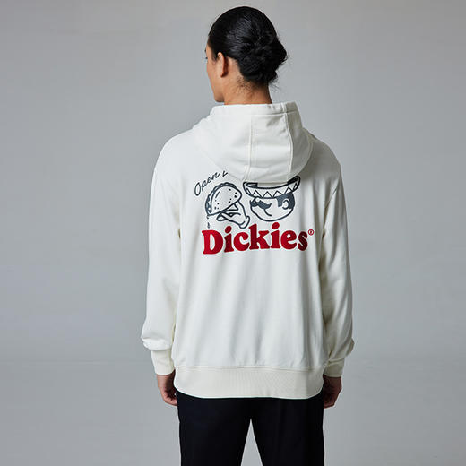 Dickies连帽背后大印花 男女情侣款卫衣 休闲百搭舒适 DK0A87KZ 商品图2