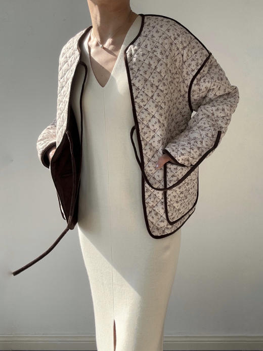 FREY｜KT073 PORTO knit dress [ 白 ] 商品图3