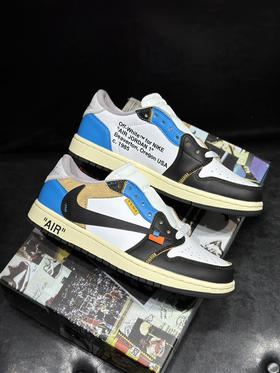 秋冬特惠💰430 公司级 Air Jordan 1 Low 防滑 低帮 倒钩联名款