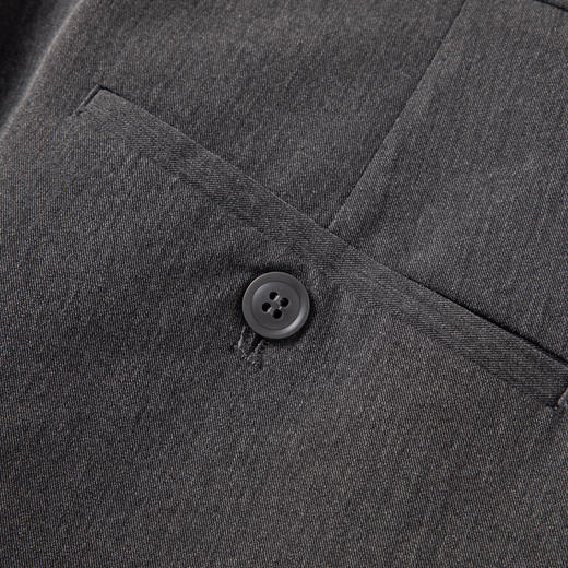 【瞬间凉感】圣得西高级垂坠感西裤2026男款春季修身商务绅士长裤 商品图11