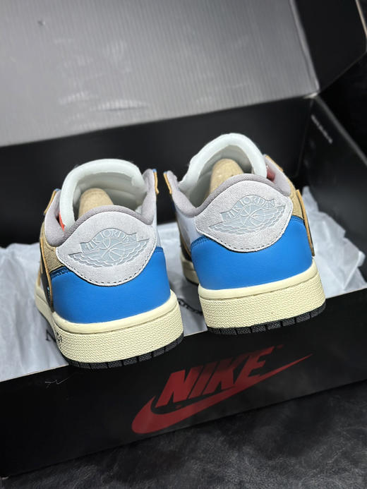 秋冬特惠💰430 公司级 Air Jordan 1 Low 防滑 低帮 倒钩联名款 商品图8