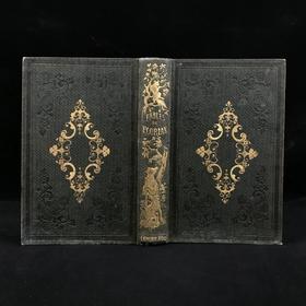 【法语】1846年 弗洛里安寓言 20幅趣味版画插图 漆布精装32开