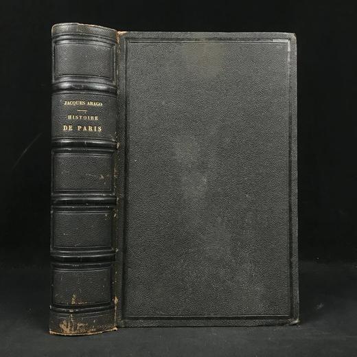 【法语】1853年 菲利普统治时期巴黎史 41幅精美版画插图 皮装16开 商品图0