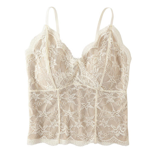 【两件立减10元❗️纯欲蕾丝吊带背心】甜美可爱小碎花，又甜又欲，怎么搭都好看～，面料舒适贴身显瘦，修身打底上衣小吊带L 商品图4