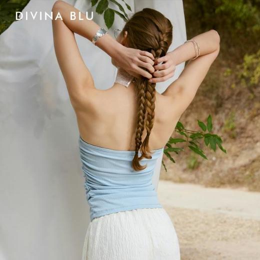 DIVINA BLU 马赛系列 迪唯纳褶皱裹胸S136（售后说明：收货15天内支持调换货） 商品图2