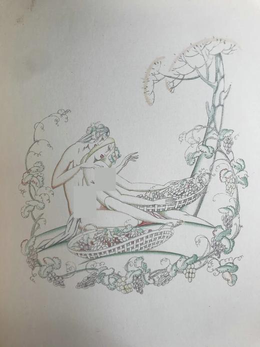 限量编号版含藏书票！1926年 隆古斯《达佛涅斯和克洛伊》 约翰·奥斯汀16幅插图 漆布精装16开 商品图9