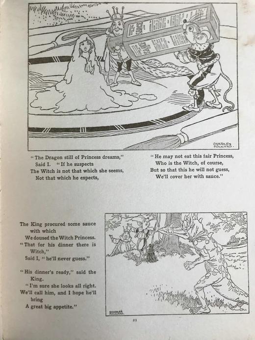 约20世纪早期 福卡德绘本童书《泰迪尾巴的童话故事》  配大量插图 平装16开 商品图9