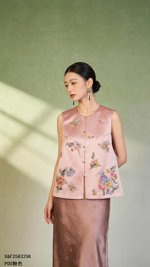 X&F258325K马甲 商品图0