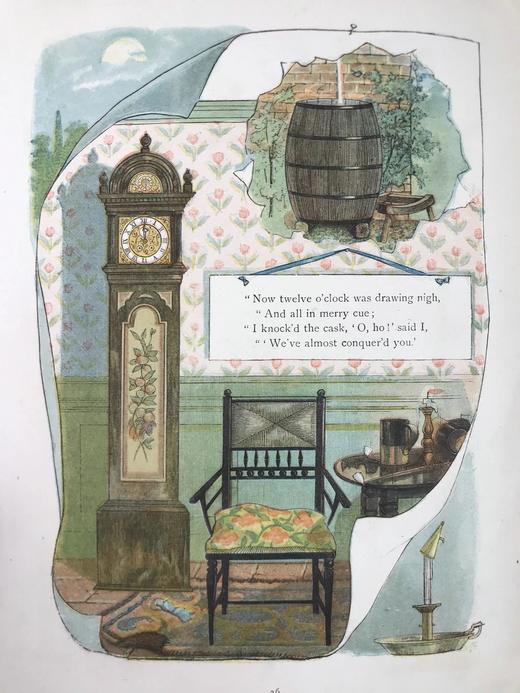 1882年 布卢姆菲尔德《收获节》 克鲁克香克48页彩色插图 精装16开 商品图10