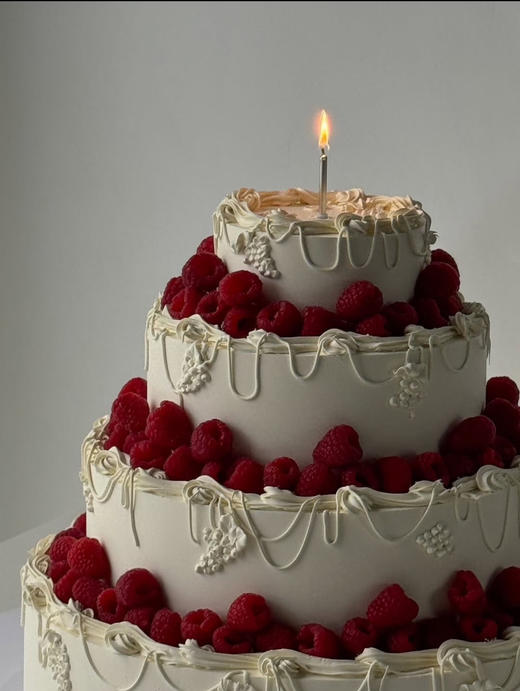 【高级氛围感树莓table cake 多层蛋糕】复古风满满～
适合各个场景的红色系蛋糕 商品图1