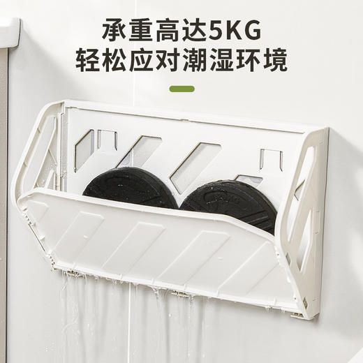 【壁挂式鞋架❗轻松搞定鞋型收纳】门后鞋架免打孔防盗门口家用简易折叠壁挂式收纳挂墙浴室拖鞋架子。rg 商品图1