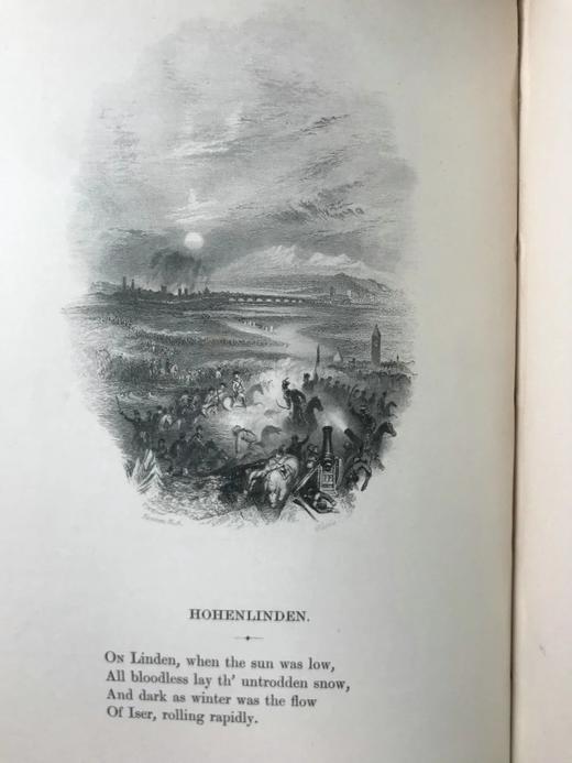 1851年 托马斯·坎贝尔诗歌全集 透纳20幅版画插图 真皮精装32开 商品图12