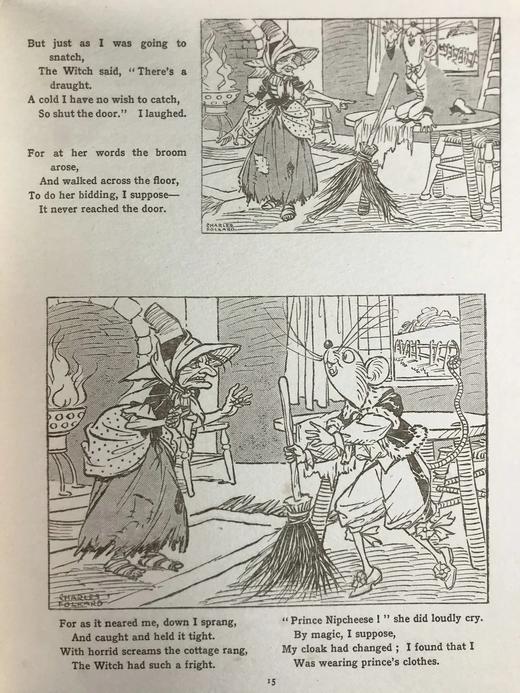 约20世纪早期 福卡德绘本童书《泰迪尾巴的童话故事》  配大量插图 平装16开 商品图12