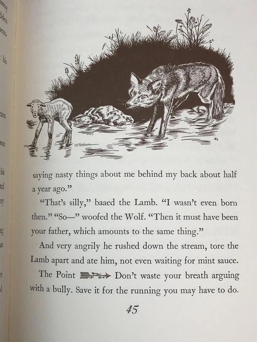 伊索《伊索寓言》 配多幅精美彩色插图 豪华皮装 商品图12