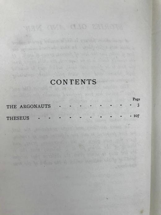 约20世纪早期 查尔斯·金斯利《阿尔戈与忒修斯英雄的故事》 3幅彩色插图 漆布精装32开 商品图4