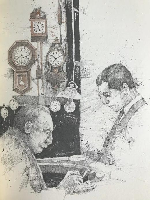 福克纳《喧哗与骚动》 约6幅插图 精装大32开 商品图5