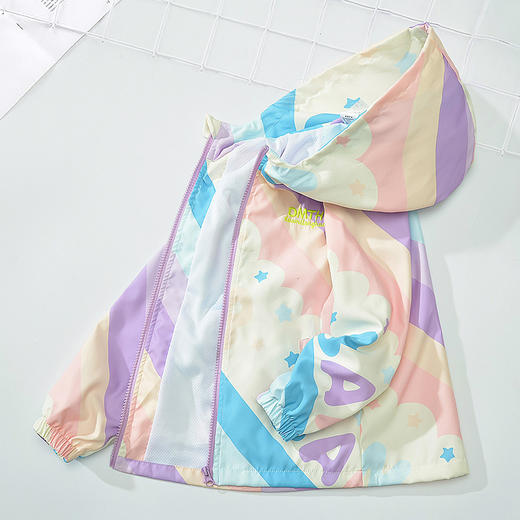 男女童秋春装外套冲锋衣中大童春秋新款儿童男宝宝洋气春季夹克初春衣服童装110-170 商品图3