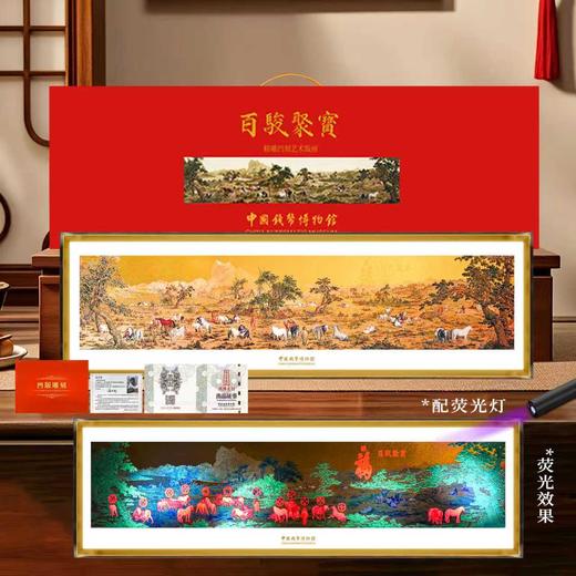 【中钱博】百骏聚宝钞艺挂画 商品图2