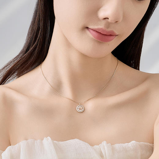 银杏回忆贝母项链BXS-112 商品图0