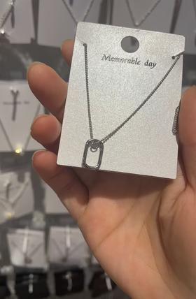 简约大方小众设计感项链纪念日百货门店同款-162794211