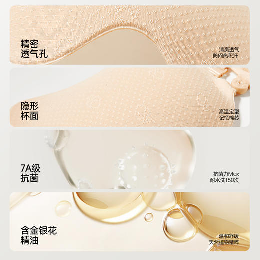 【新品上新】有棵树双前扣小胸显大隐形无痕聚拢上托乳贴-B8037 商品图3