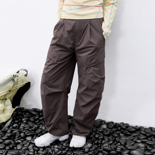714street凉感防晒户外徒步登山裤2026春夏轻薄宽松束脚工装裤男 商品图1