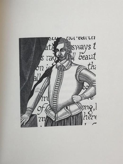 《莎士比亚十四行诗与恋人的怨诉》 配插图 弗里欧书社函装本 商品图12