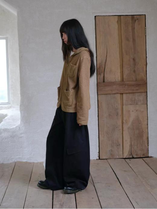 步履不停/6A43195C/绣花工装裤 商品图1