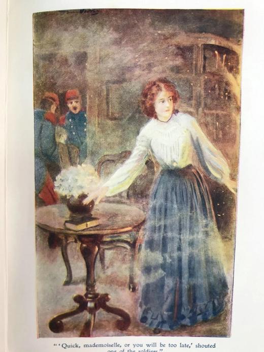 约20世纪早期 安妮·卢卡斯《莉奥妮》 8幅彩色插图 漆布精装32开 商品图7