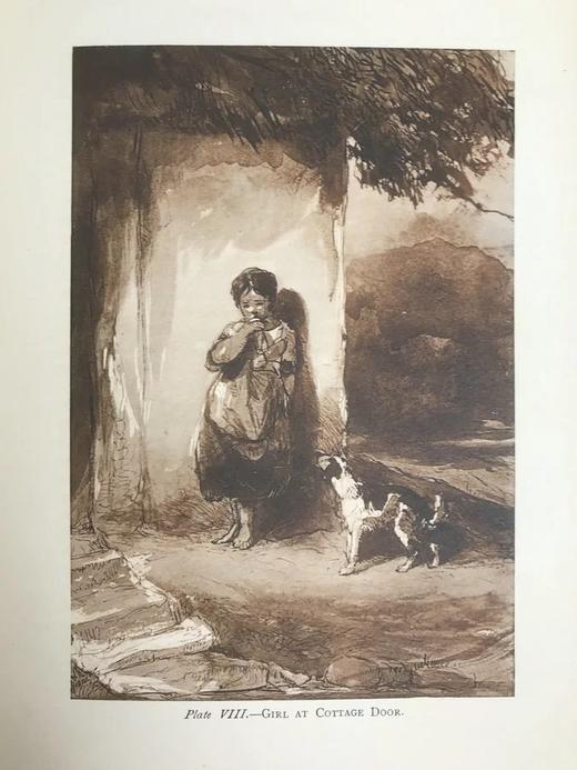 限量400册 1904年 约翰·罗德斯画集 19幅插图 漆布精装16开 商品图10