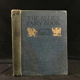 约1910~1920年代 协约国童话集 鬼才拉克姆12幅彩色与大量黑白文间插图 漆布精装大32开