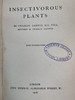 1908年 达尔文《食虫植物》配有插图 漆布精装32开 商品缩略图2