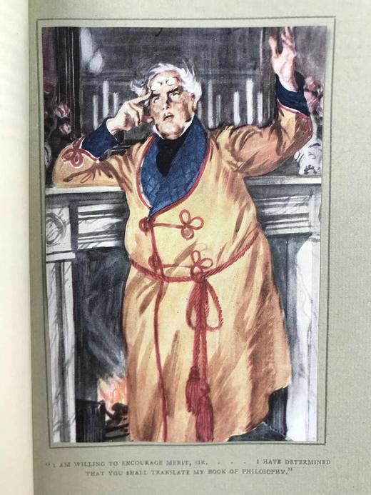 1914年 乔治·博罗《拉文格罗》 埃德蒙·苏利文12幅彩色手工贴图 漆布精装32开 商品图9