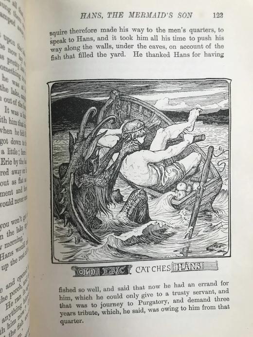 1922年 安德鲁·朗格《粉色童话书》 数十幅精美插图 漆布精装32开 商品图9